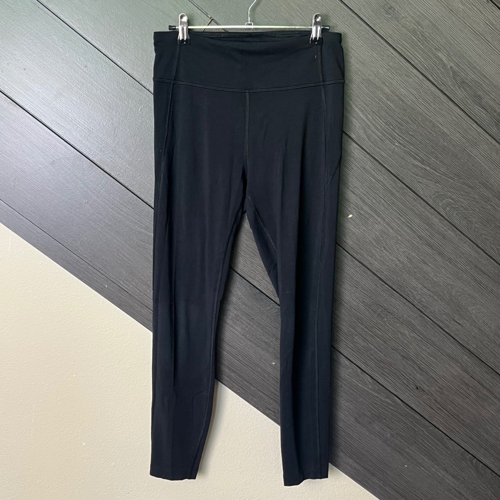 Allbirds Womens Merino Wool Blend Active Leggings Black Medium 27 Inseam